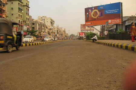 Roads after cleaning